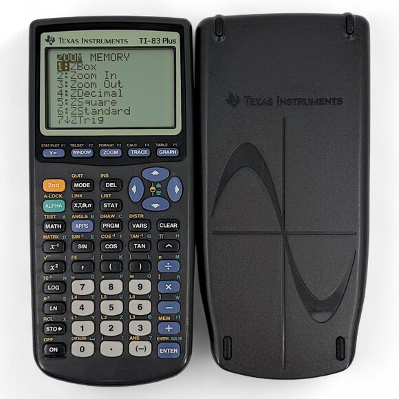 Texas Instruments TI-83 Plus Graphing Calculator Black WORKS - Picture 1 of 13